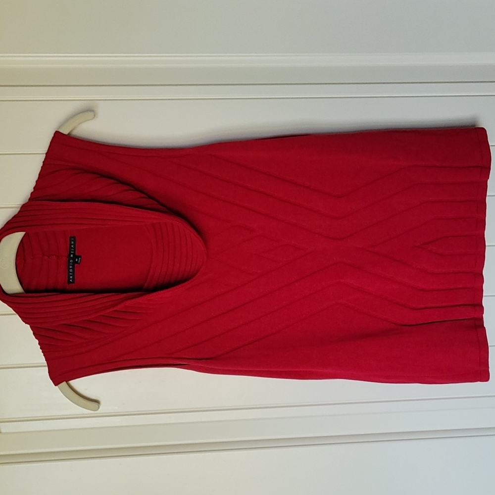 Antonio Melani cowl neck sleeveless sweater